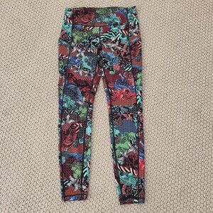 Lululemon Wunder Under Hi-Rise Tight 28" Women’s Size 6 Garden Multi